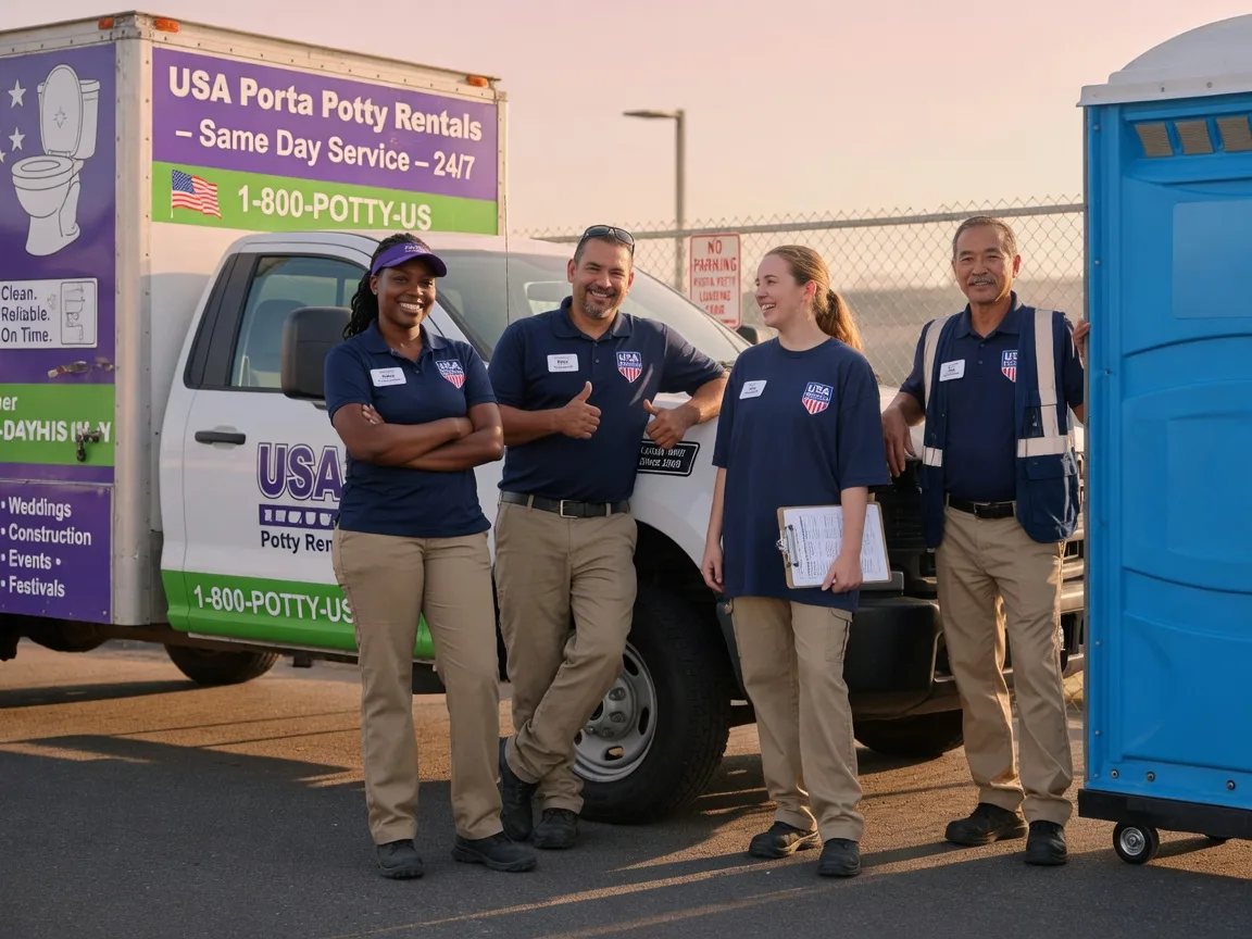 Porta Potty Rental company in Moreauville, LA