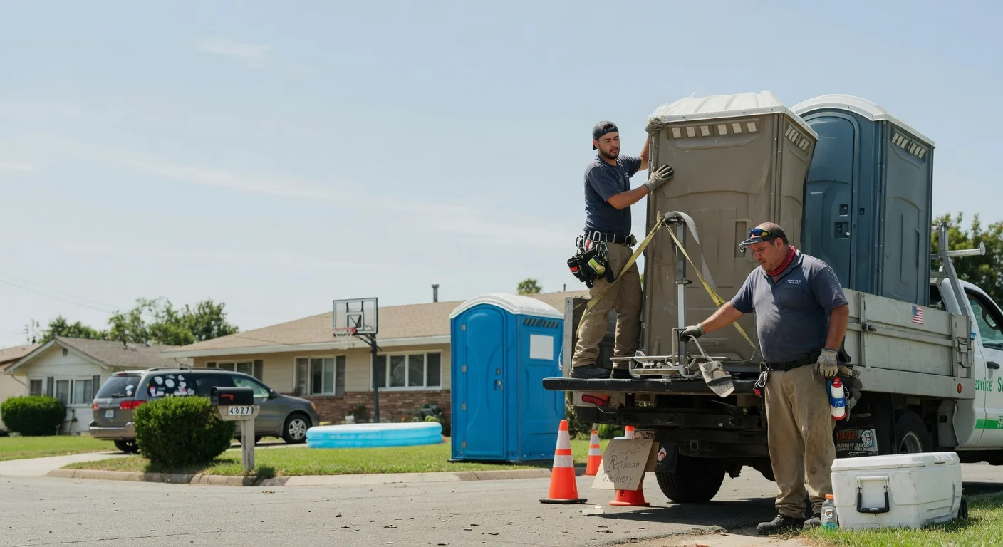 Porta Potty Rental in Moreauville, LA near me