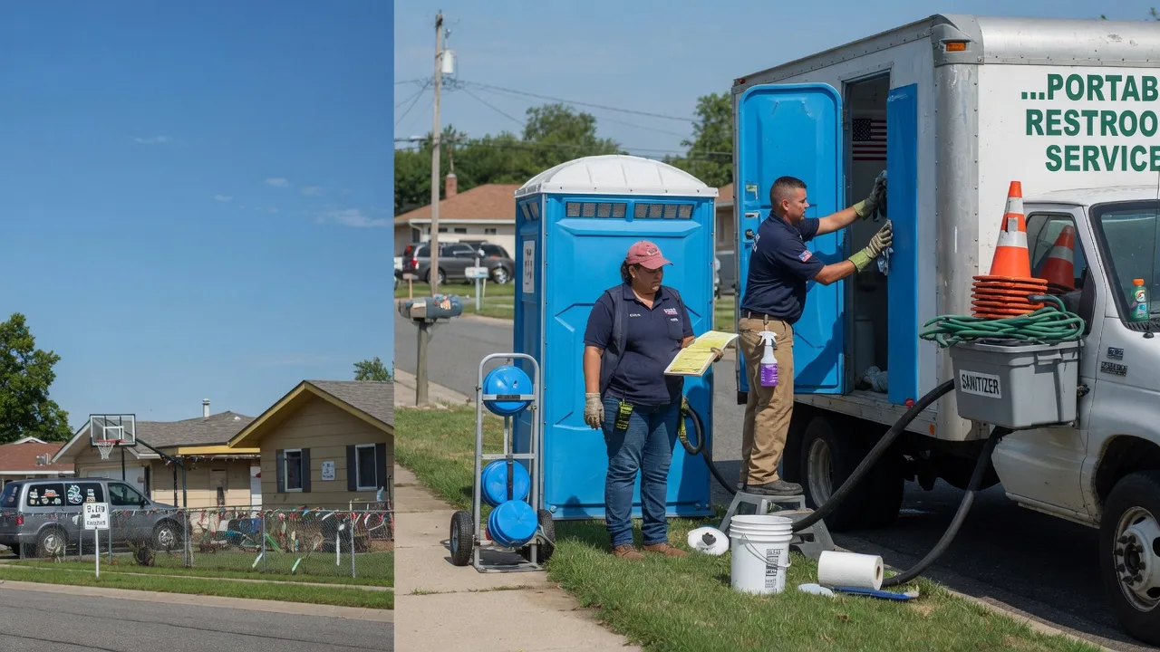 Portable Toilet Rental in Moreauville, LA near me